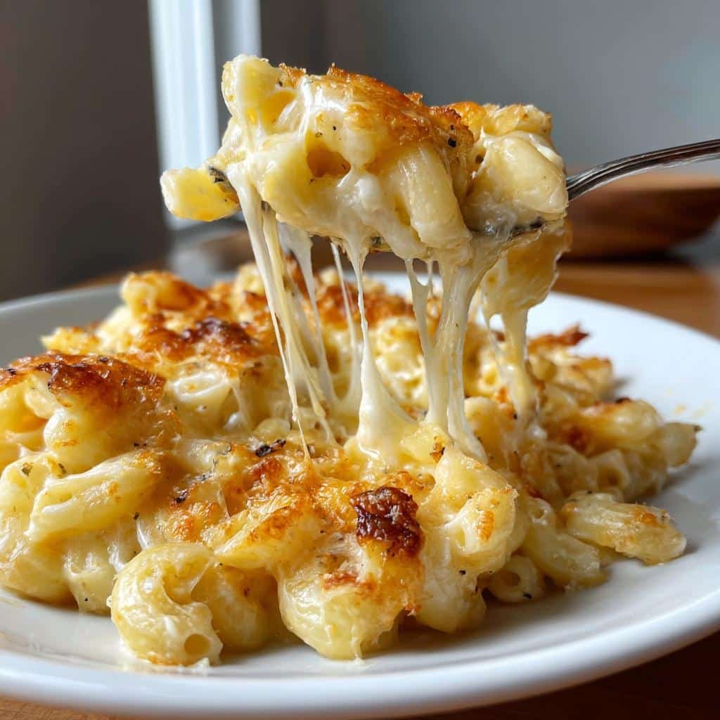 Healthy 5 Cheese Crack and Cheese