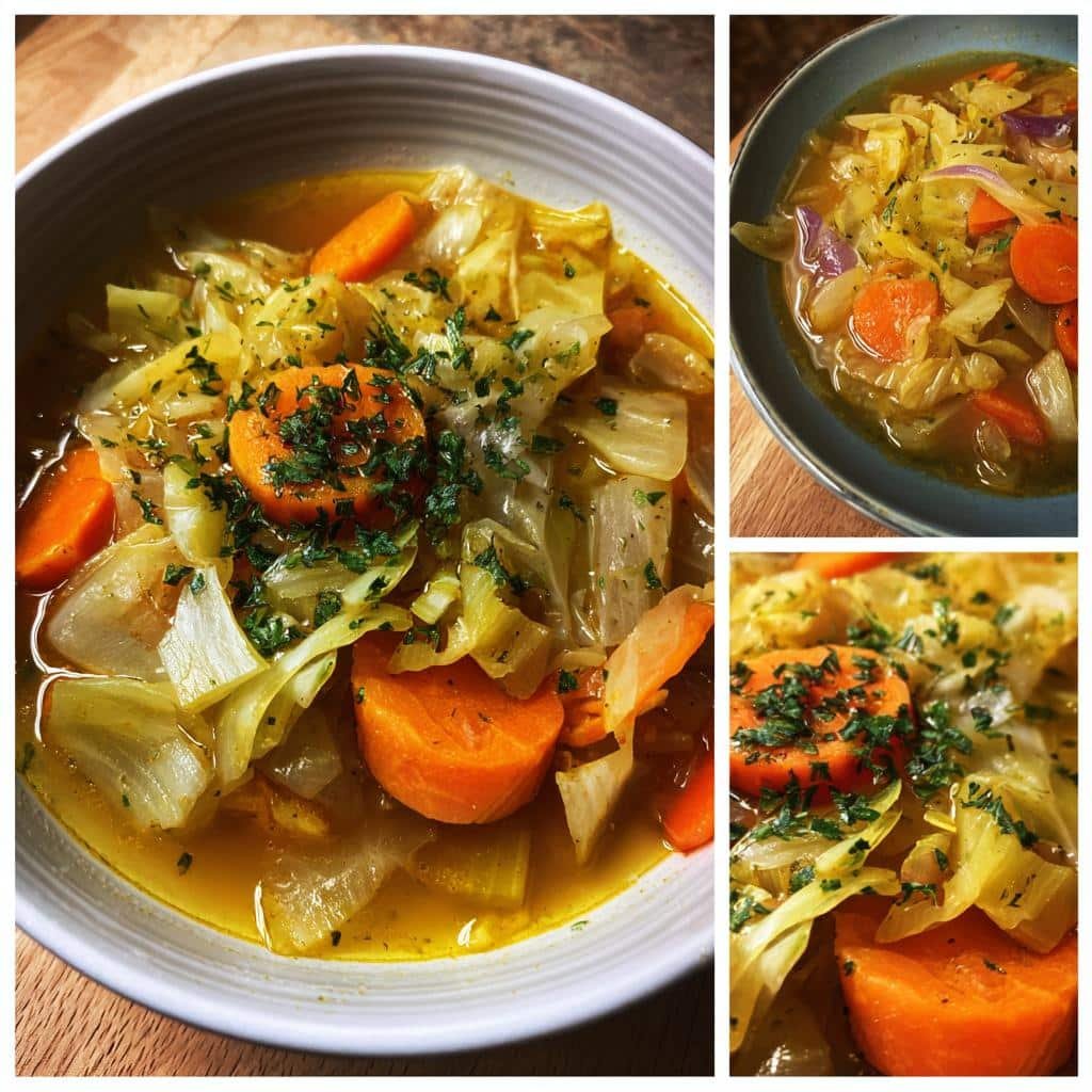 Healthy Cabbage Fat-Burning Soup