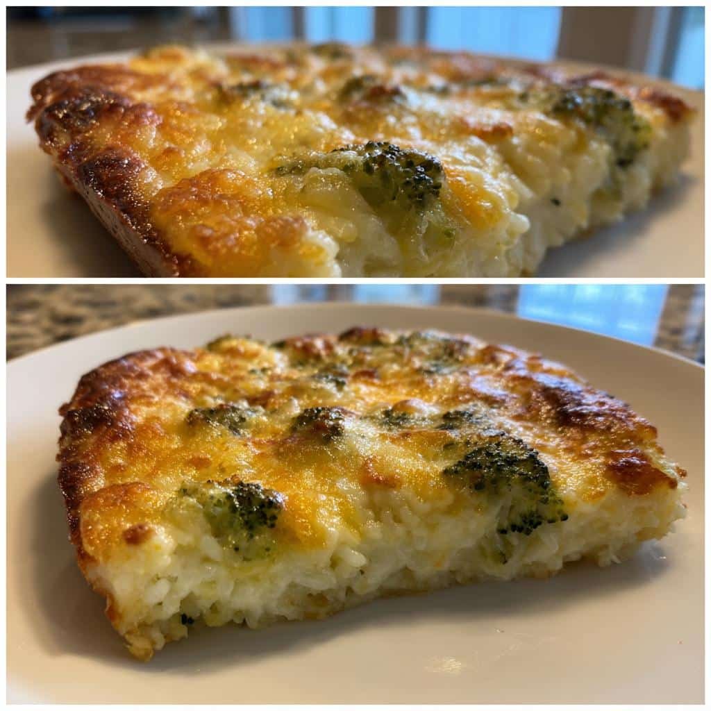 Healthy Cheesy Broccoli Rice Casserole - detail 1