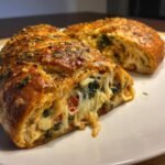 Healthy Cheesy Garbage Bread Delight