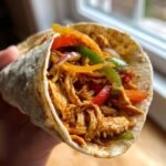 Healthy Crockpot Chicken Fajitas
