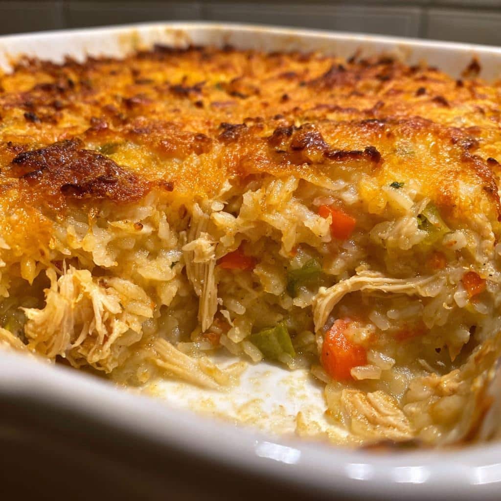 Healthy Mamaw's Chicken and Rice Casserole
