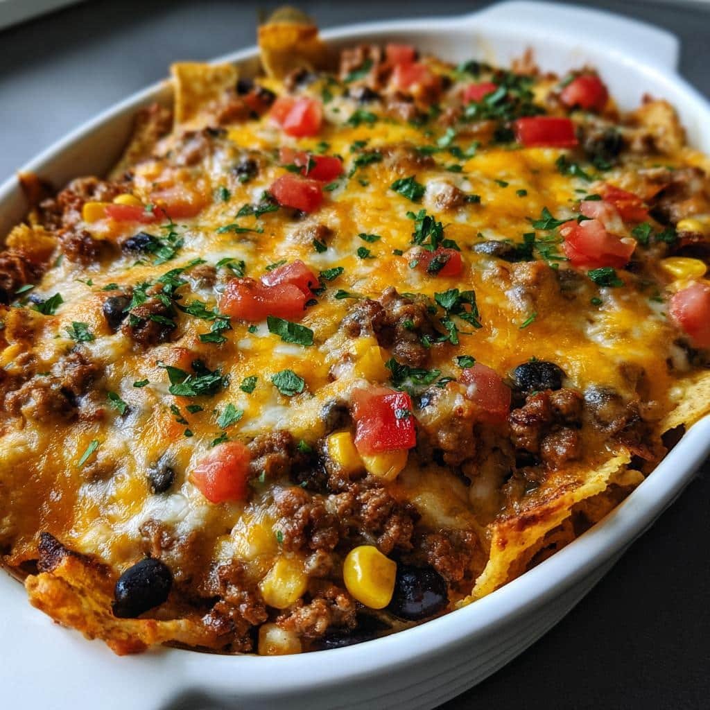 Healthy Mexican White Trash Casserole - detail 1