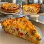 Healthy Sausage Egg Casserole: 6 Servings of Morning Bliss 3 Healthy Sausage, Egg & Cream Cheese Hashbrown Casserole