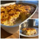Healthy Loaded Cheesy Ham and Hash Brown Casserole in 45 Minutes 3 Healty Loaded Cheesy Ham and Hash Brown Casserole