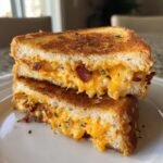Irresistible 4-Ingredient Healthy Smoky Bacon Cheddar Grilled Cheese Bake 3 Healty Smoky Bacon Cheddar Grilled Cheese Bake