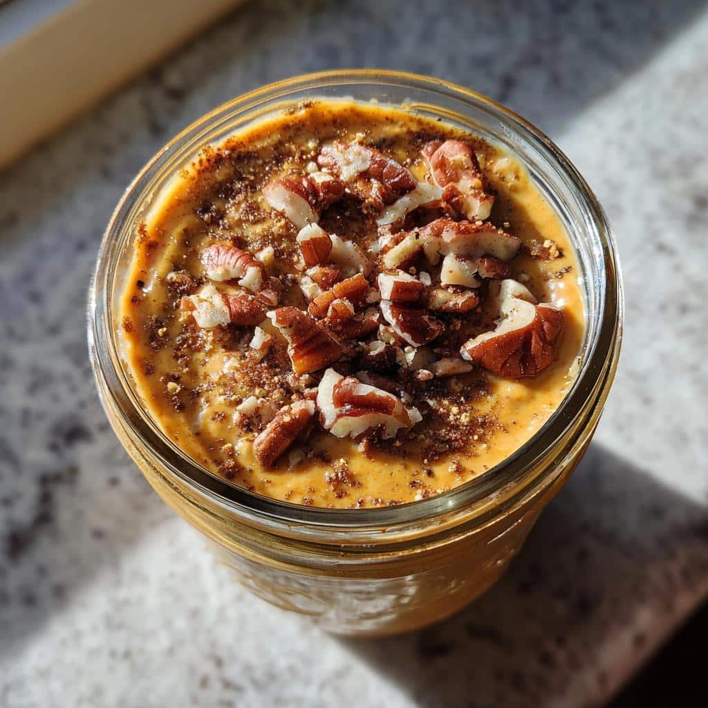 pumpkin pie overnight oats