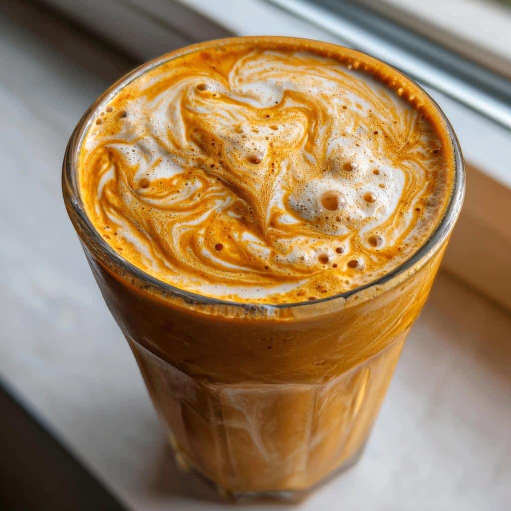 pumpkin protein powder shake