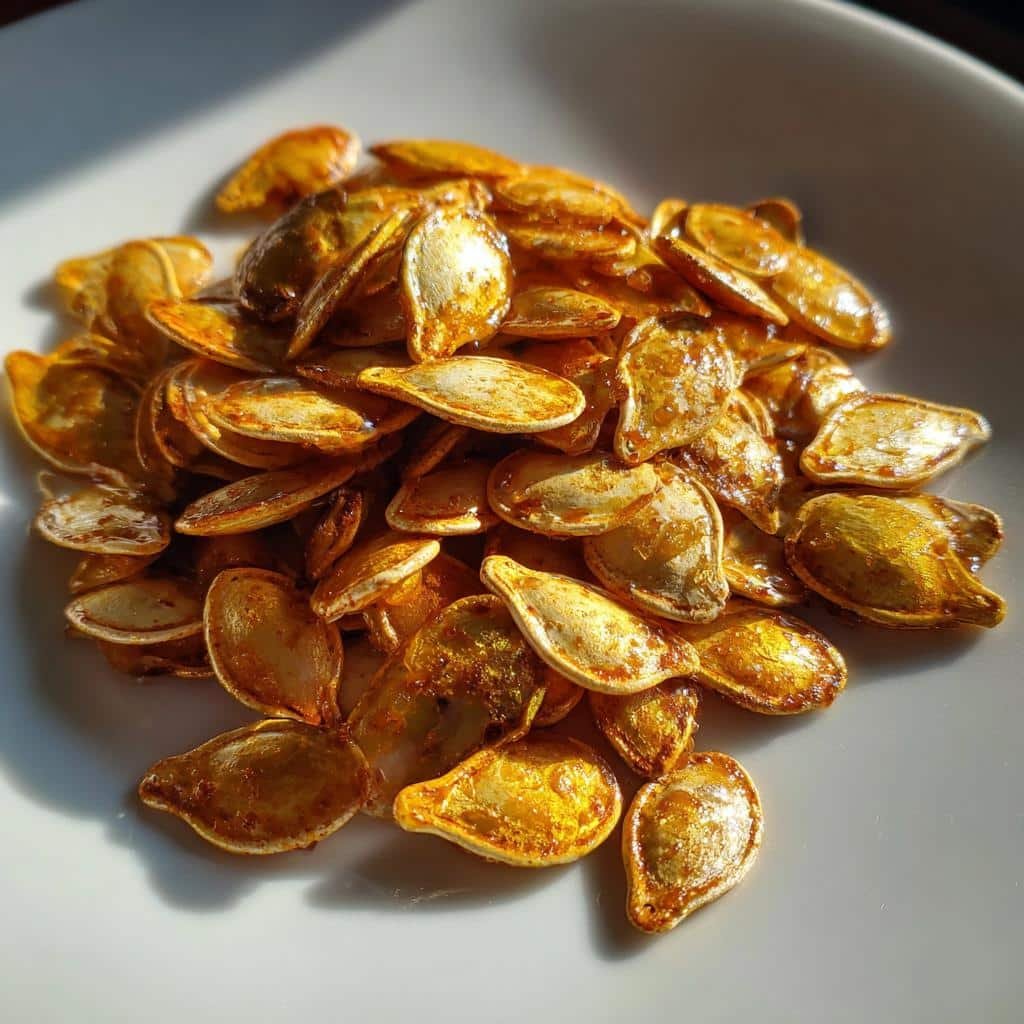 roasted pumpkin seeds snack