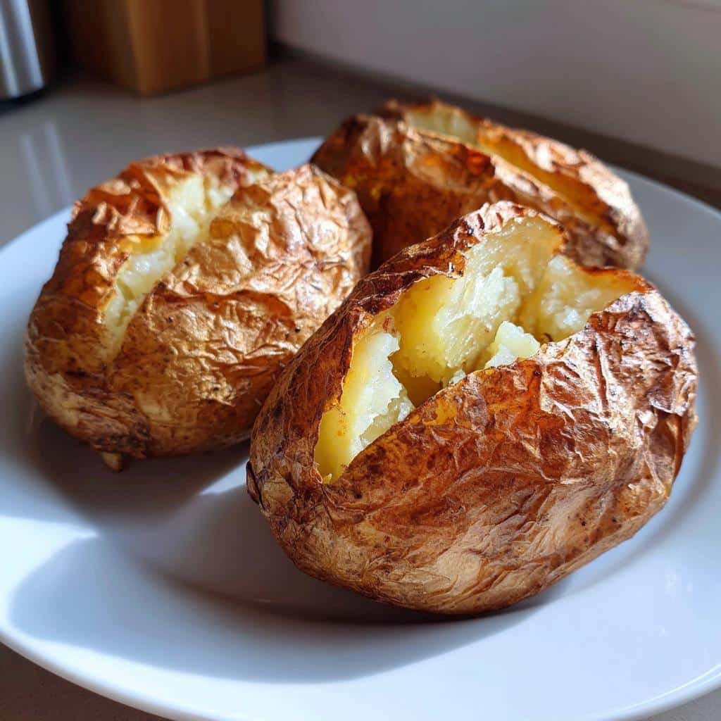 Christmas Healthy Air Fryer Baked Potatoes - detail 1