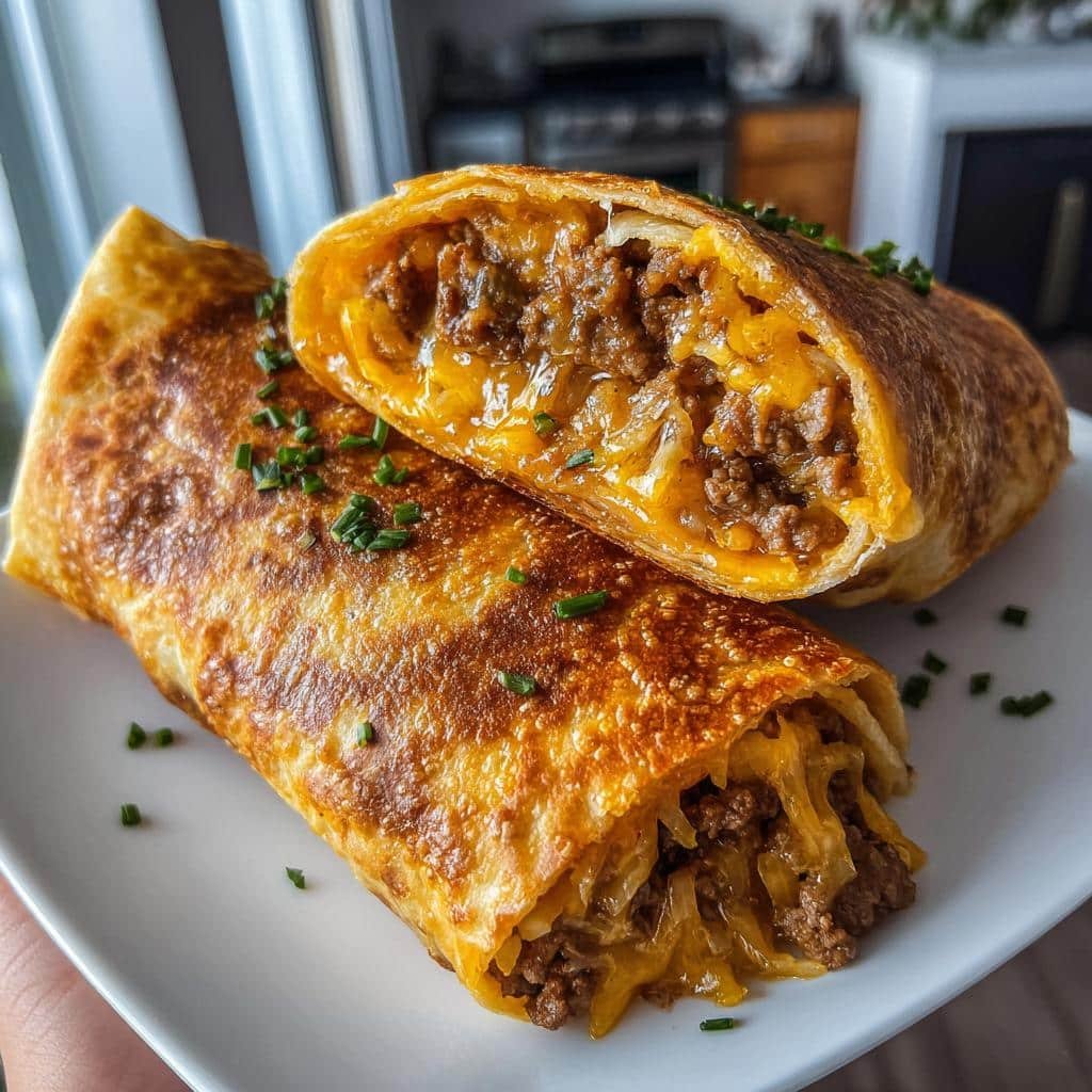 35-Minute Christmas Healthy Beef and Cheese Chimichangas You'll Crave 4 Christmas Healthy Beef and Cheese Chimichangas - detail 1