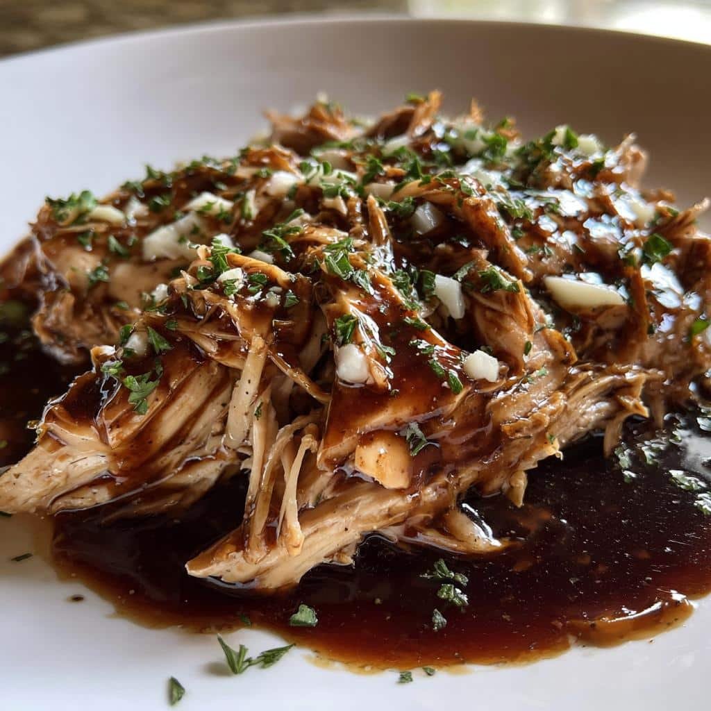 Christmas Healthy CROCKPOT Balsamic Chicken - detail 1