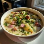 Christmas Healthy Creamy Ham & Potato Soup