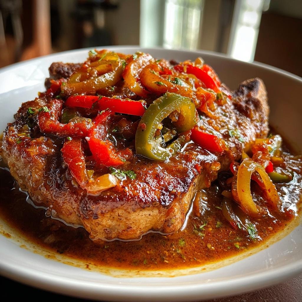 Christmas Healthy Crock-Pot Mississippi Pork Chops - detail 1