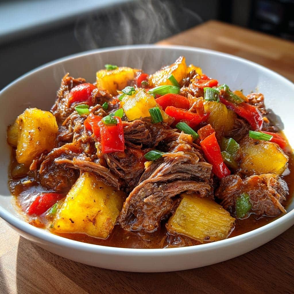 Christmas Healthy Crockpot Caribbean Pot Roast - detail 1