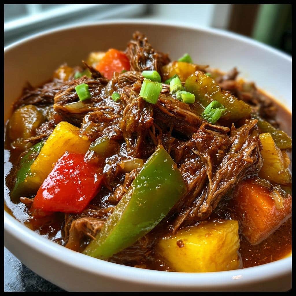 Christmas Healthy Crockpot Caribbean Pot Roast