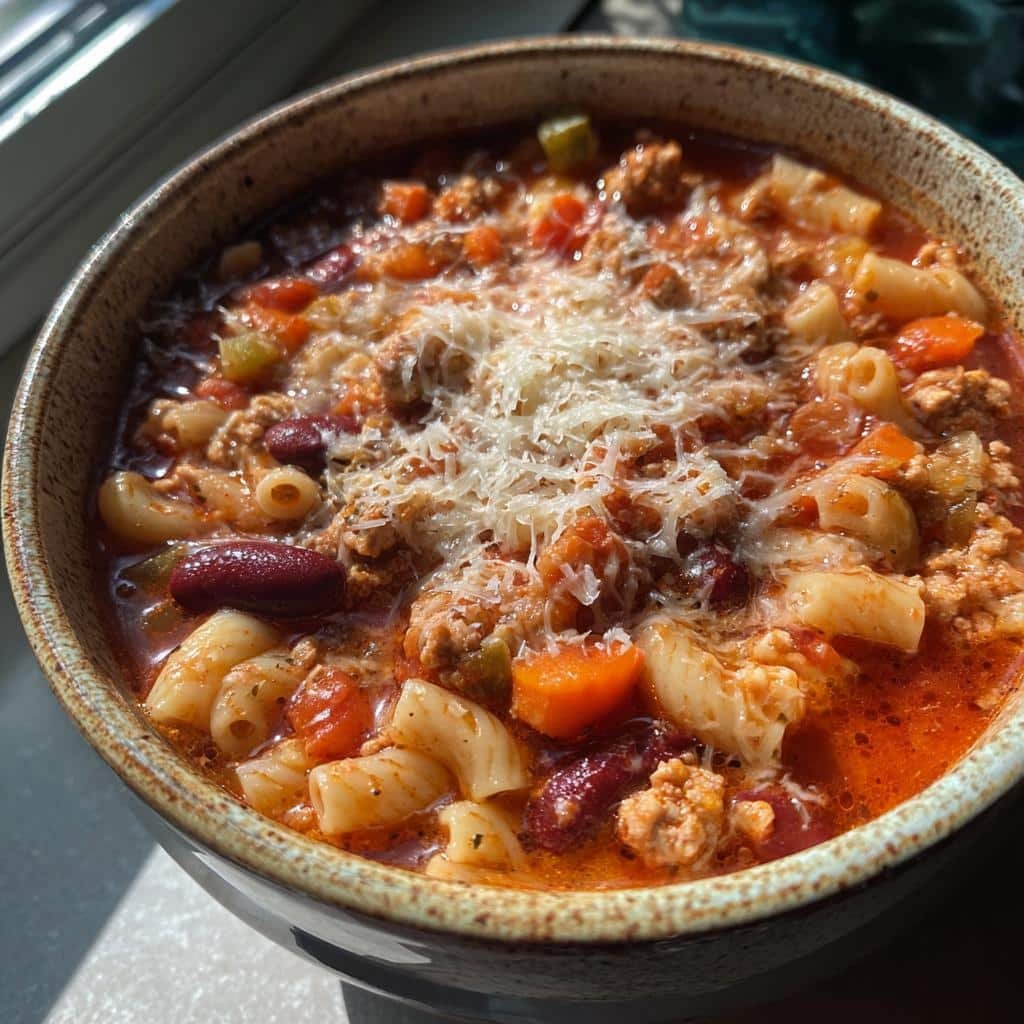 Christmas Healthy Crockpot Pasta Dinner Fagioli in 3 Easy Steps 4 Christmas Healthy Crockpot Pasta Dinner Fagioli - detail 1