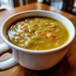 Christmas Healthy Crockpot Split Pea Soup