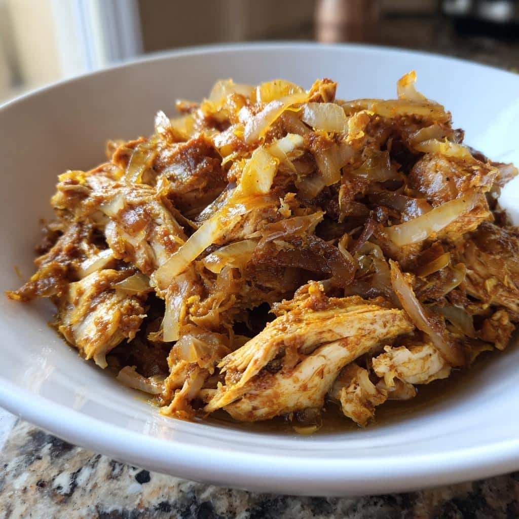 Christmas Healthy Dinner Crockpot Chicken Shawarma - detail 1