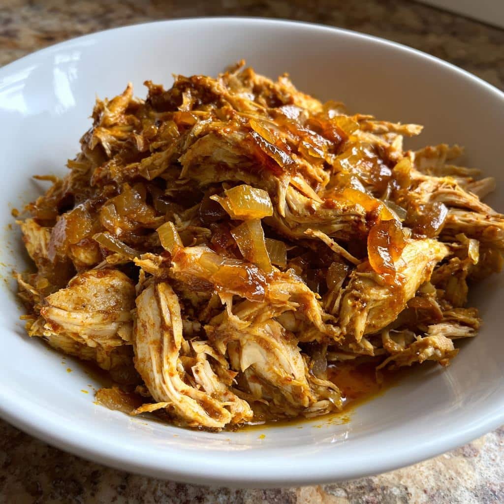 Christmas Healthy Dinner Crockpot Chicken Shawarma