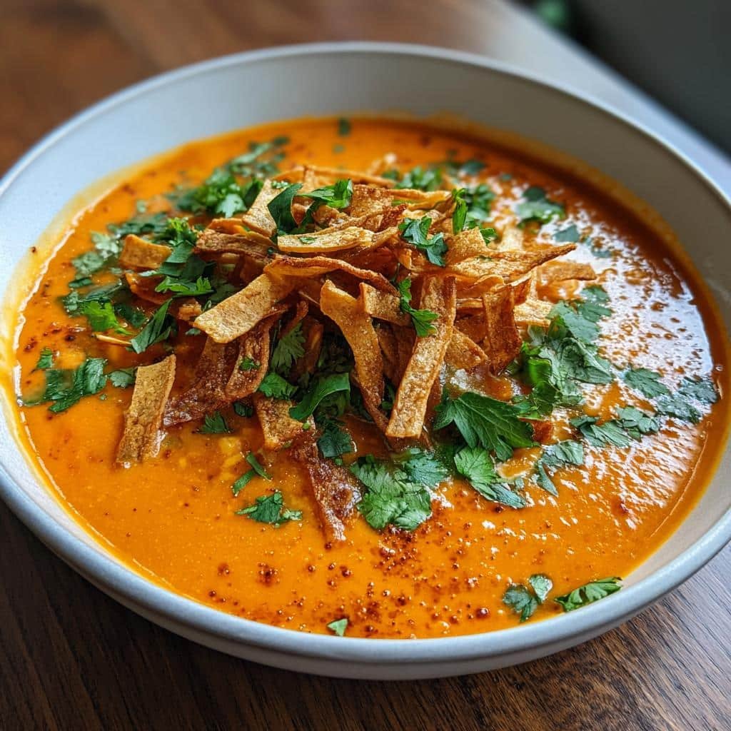 30-Minute Christmas Healthy Express Carrot Tortilla Soup Recipe 4 Christmas Healthy Express Carrot Tortilla Soup - detail 1