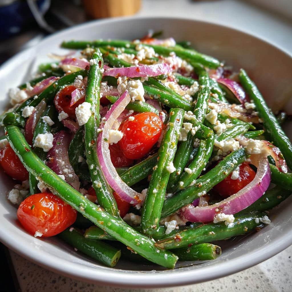 Christmas Healthy Green Bean Salad - detail 1