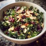 Christmas Healthy Lemon Dijon Kale Salad