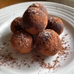 Christmas Healthy Mint Chocolate Fudge Bombs