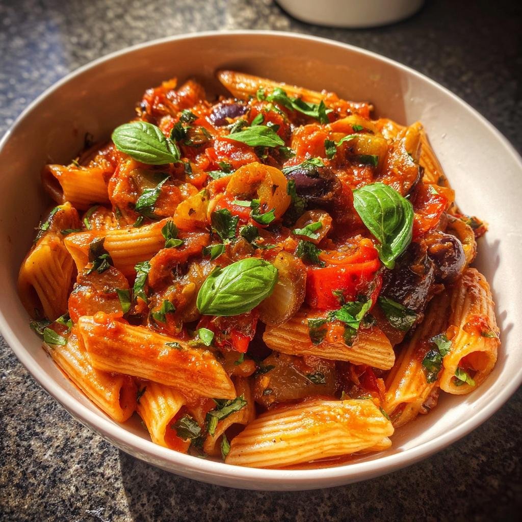 Christmas Healthy One-Pot Mediterranean Tomato Pasta - detail 1
