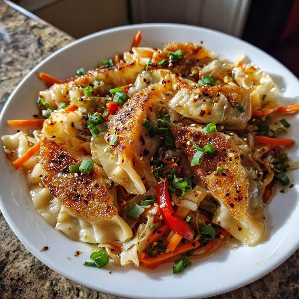 Christmas Healthy POTSTICKER NOODLE BOWL - detail 1