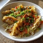 Christmas Healthy POTSTICKER NOODLE BOWL