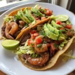 Christmas Healthy Shrimp and Steak Tacos