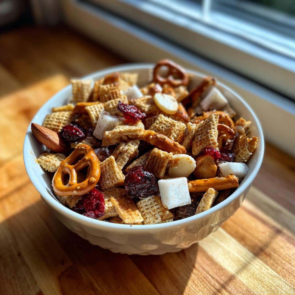Christmas Healthy Snow Day Snack Mix - detail 1