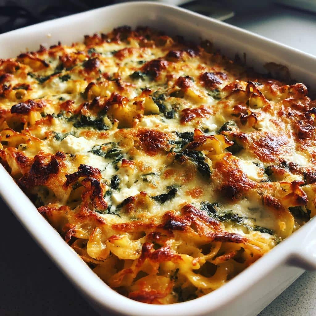 Christmas Healthy Sour Cream Noodle Bake - detail 1