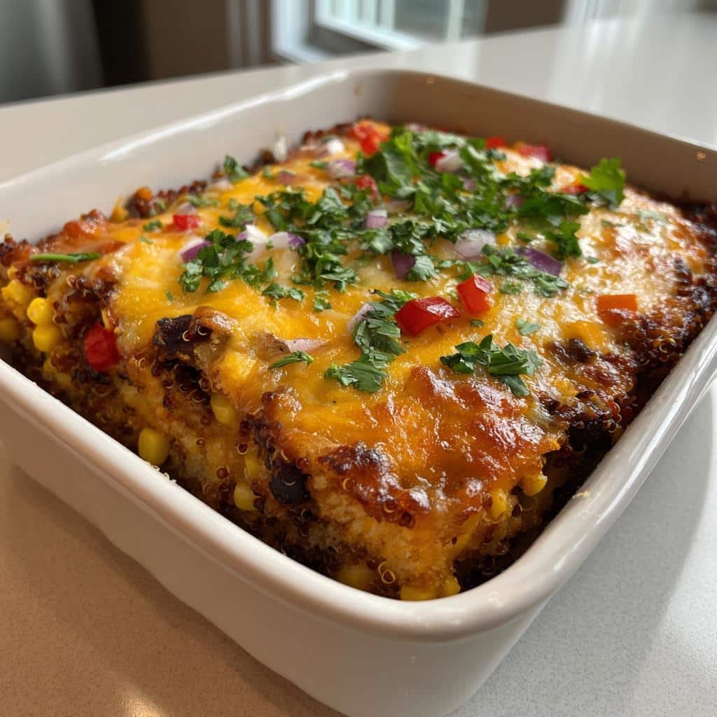 Christmas Healthy Southwestern Casserole - detail 1