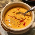 Christmas Healthy Vegan Queso Dip (Cashew Base)