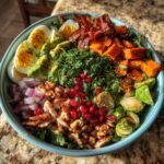 Christmas Healthy Whole30 Cobb Salad Bowl