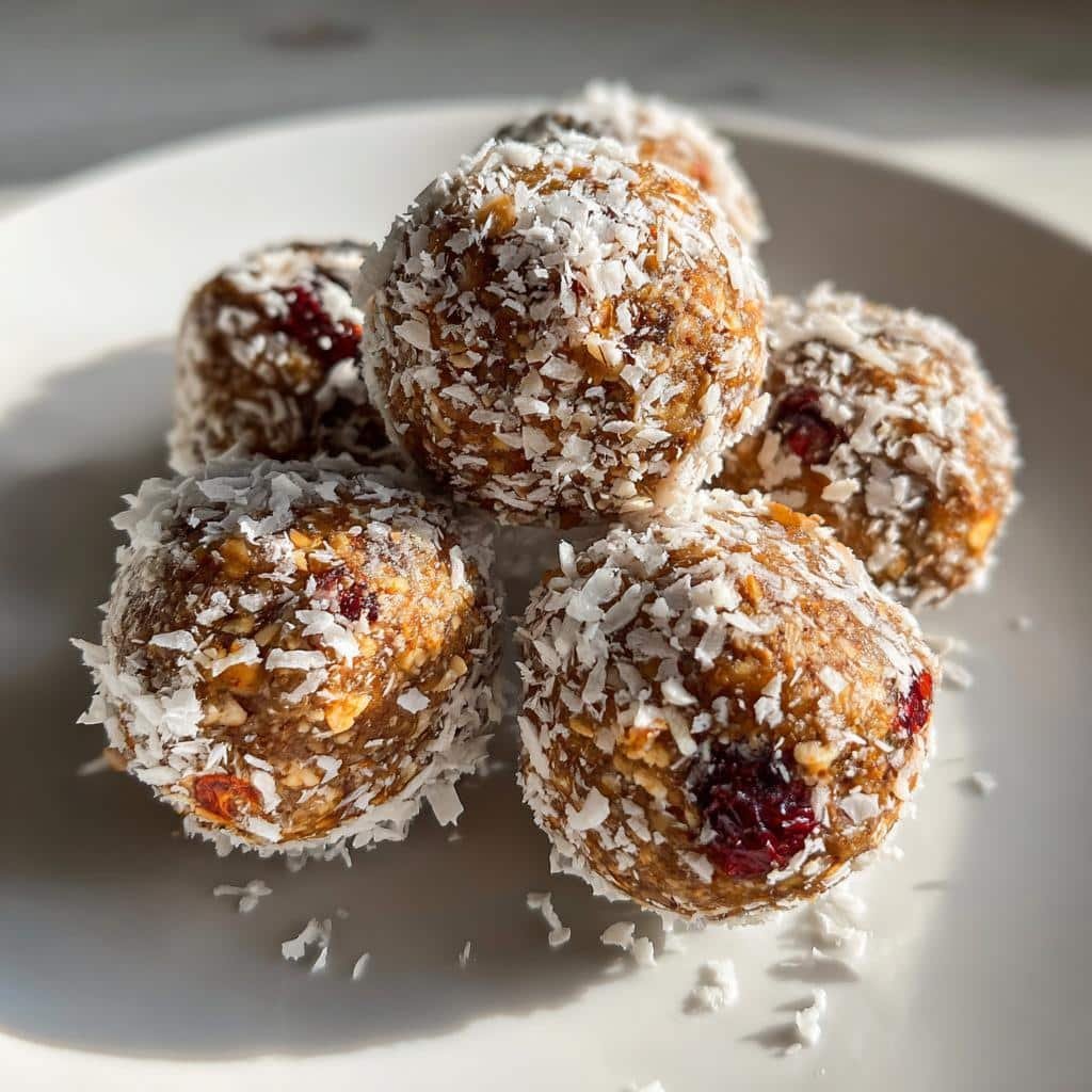 Christmas Healthy Whole30 Energy Balls - detail 1