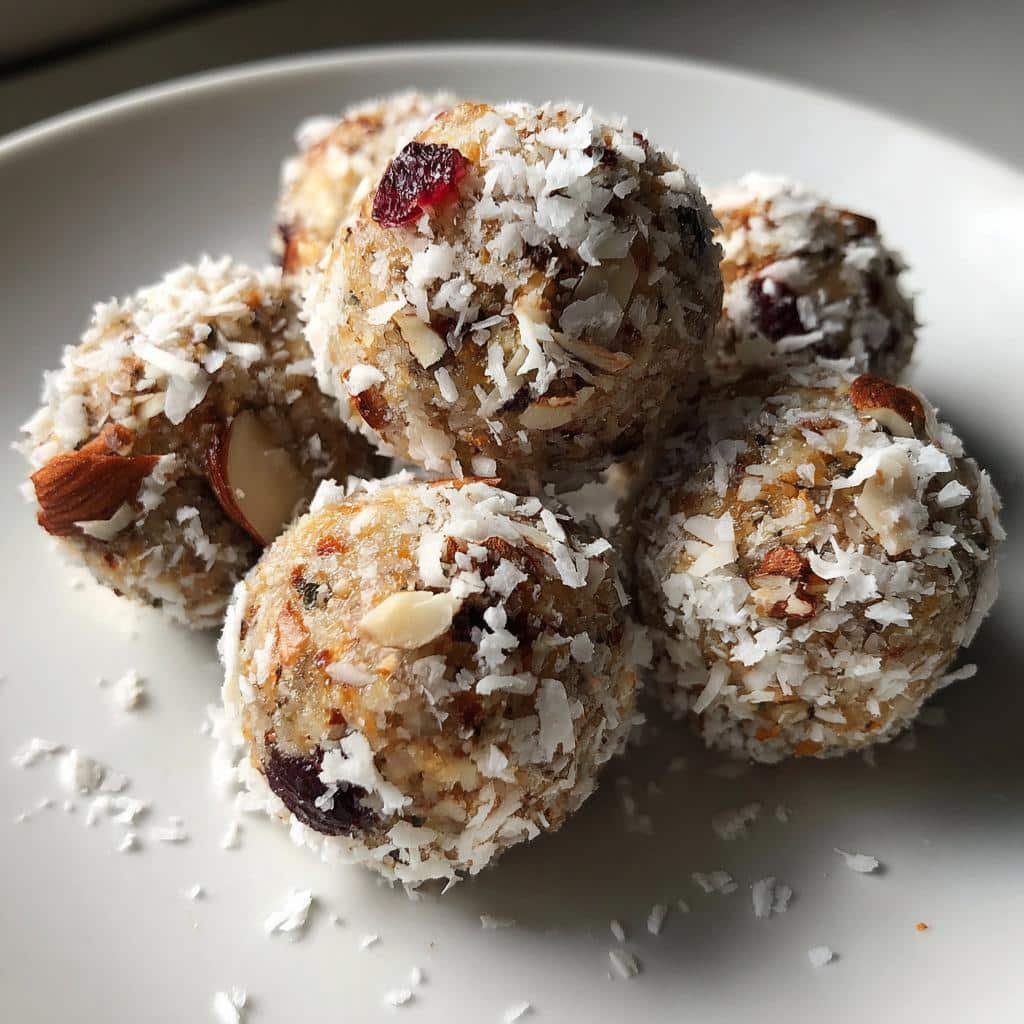 Christmas Healthy Whole30 Energy Balls