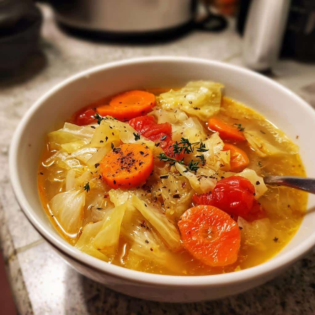30-Minute Christmas Healthy Cabbage Soup Magic 4 Christmas Healthy super easy Dinner cabbage soup - detail 1