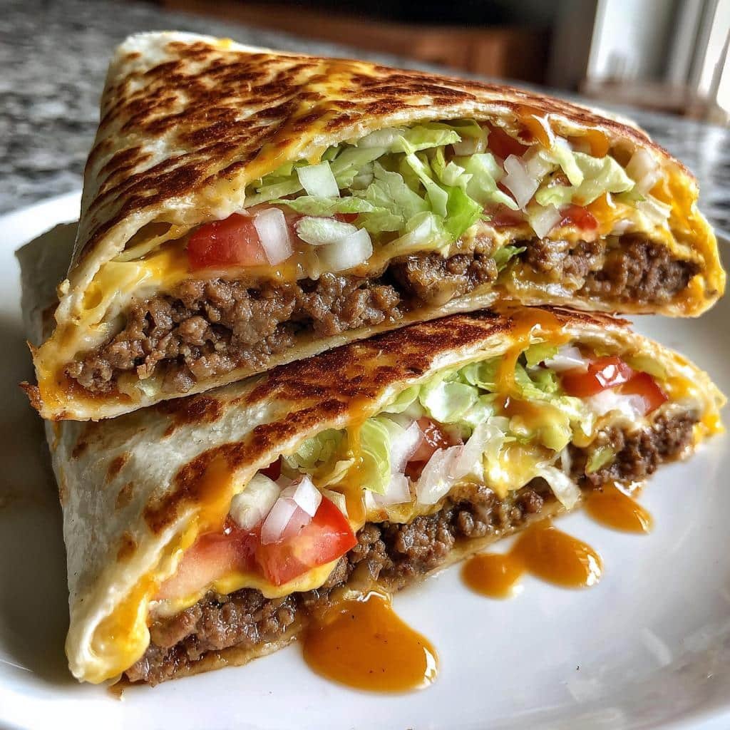 Healthy Big Mac Crunchwrap Supreme