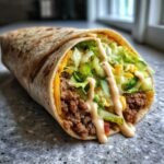 Healthy Big Mac Wraps