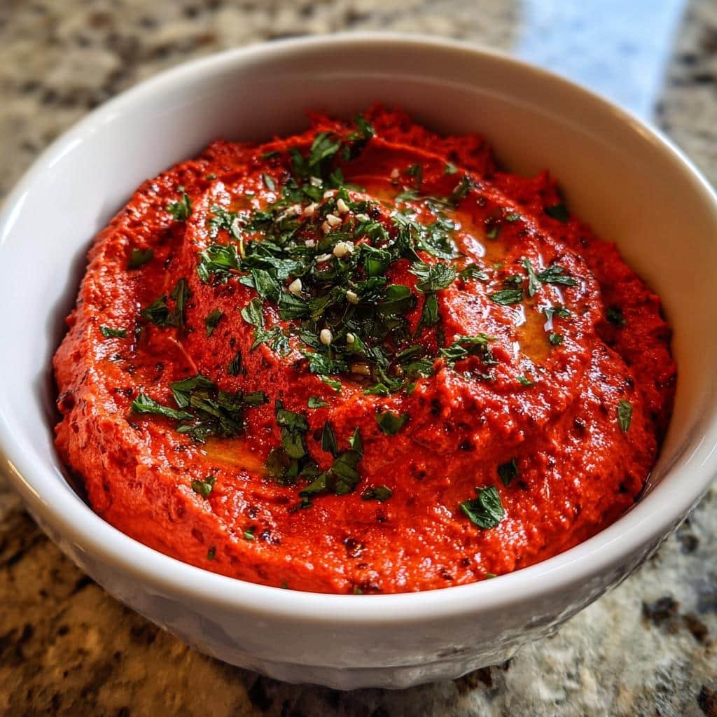 Healthy Bloody Mary Dip