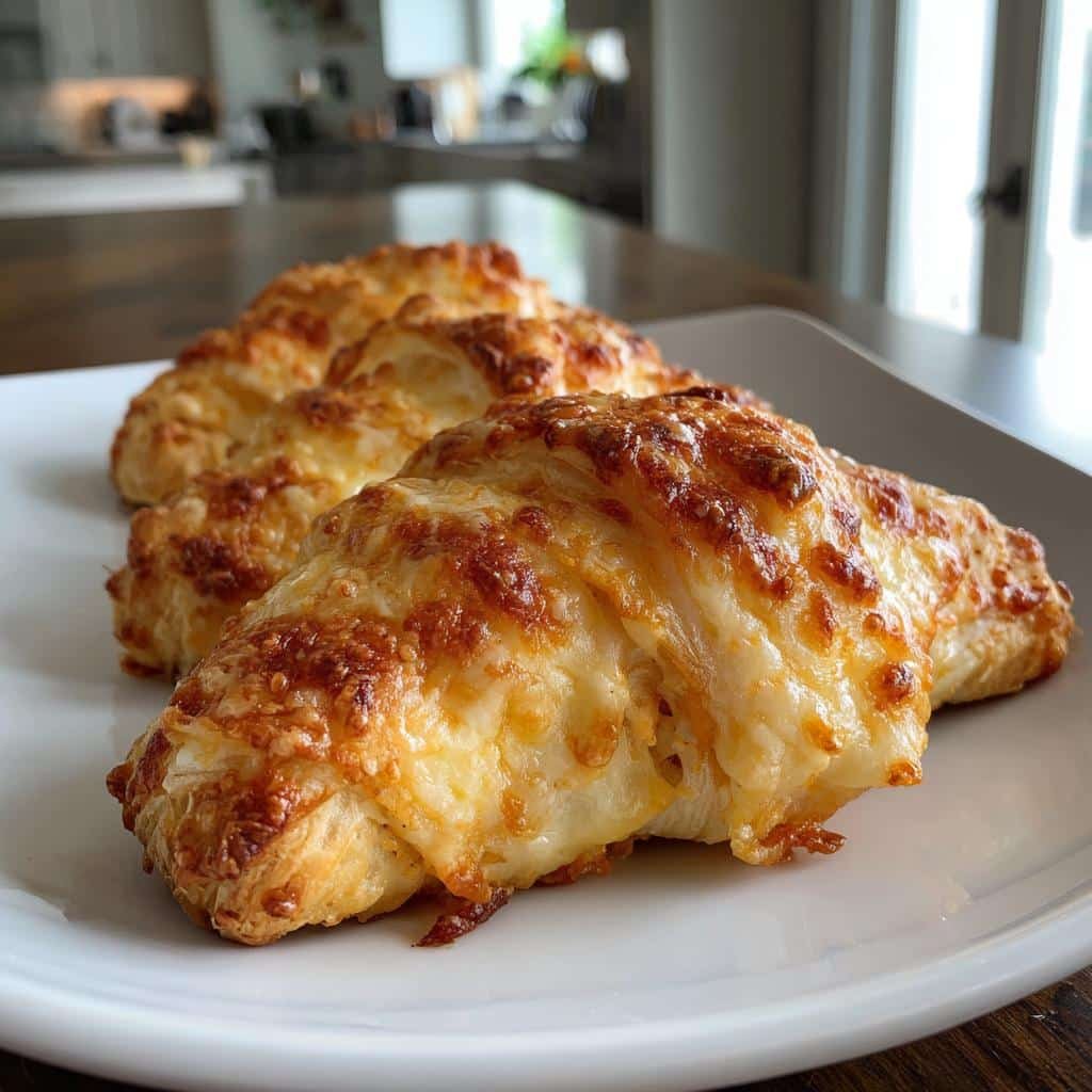 Healthy Cheesy Chicken Crescent Roll Recipe - detail 1