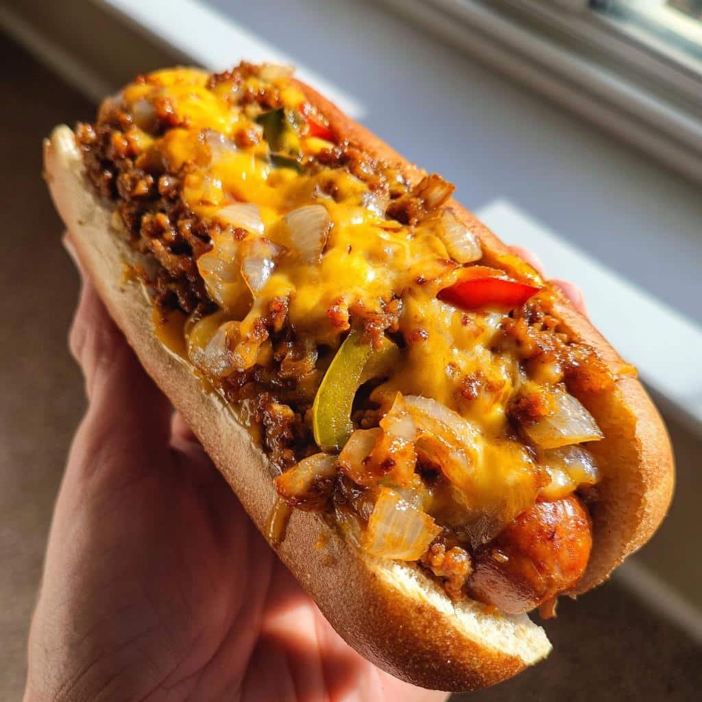 Healthy Chili Cheese Dog Bake - detail 1