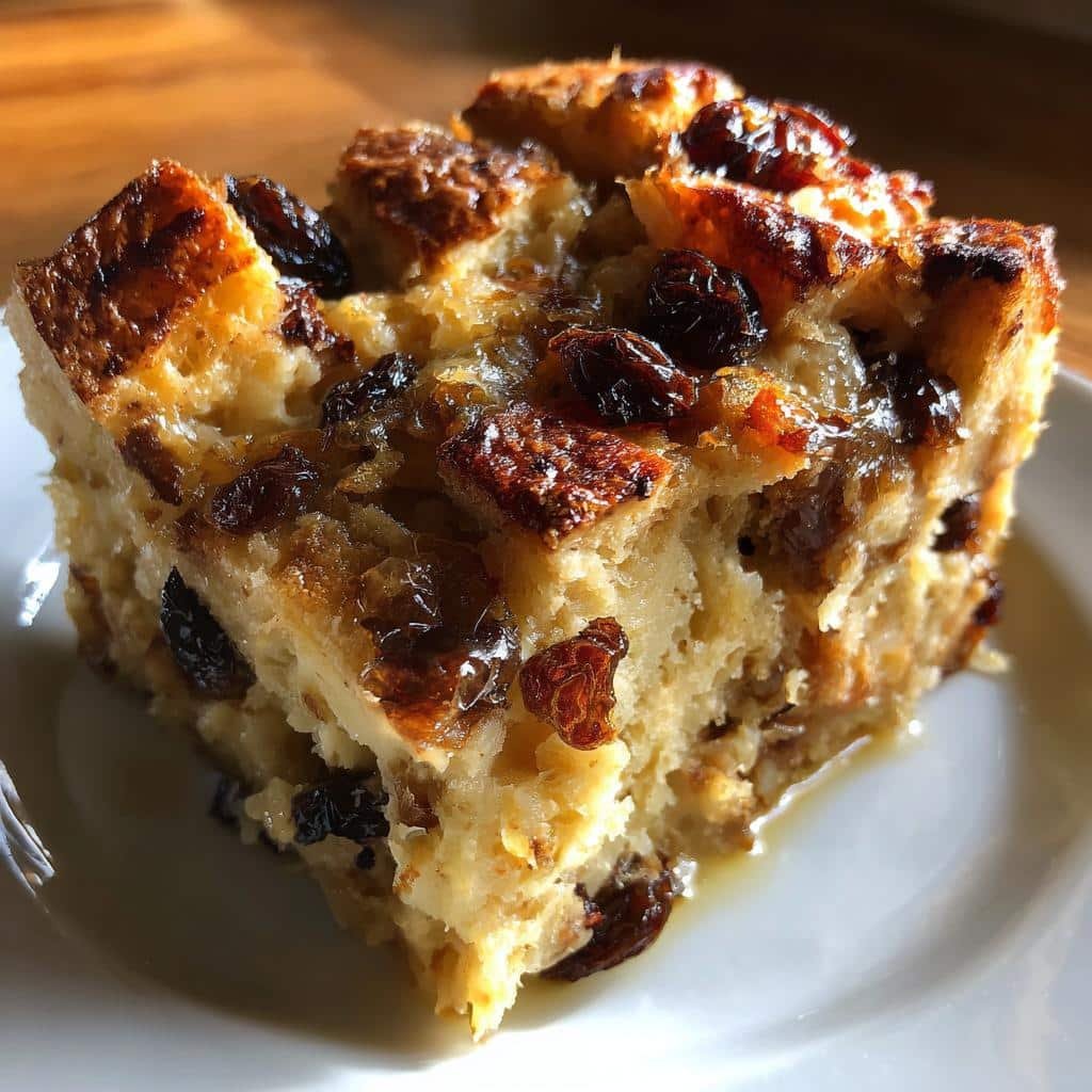 Healthy Classic New Orleans Bread Pudding