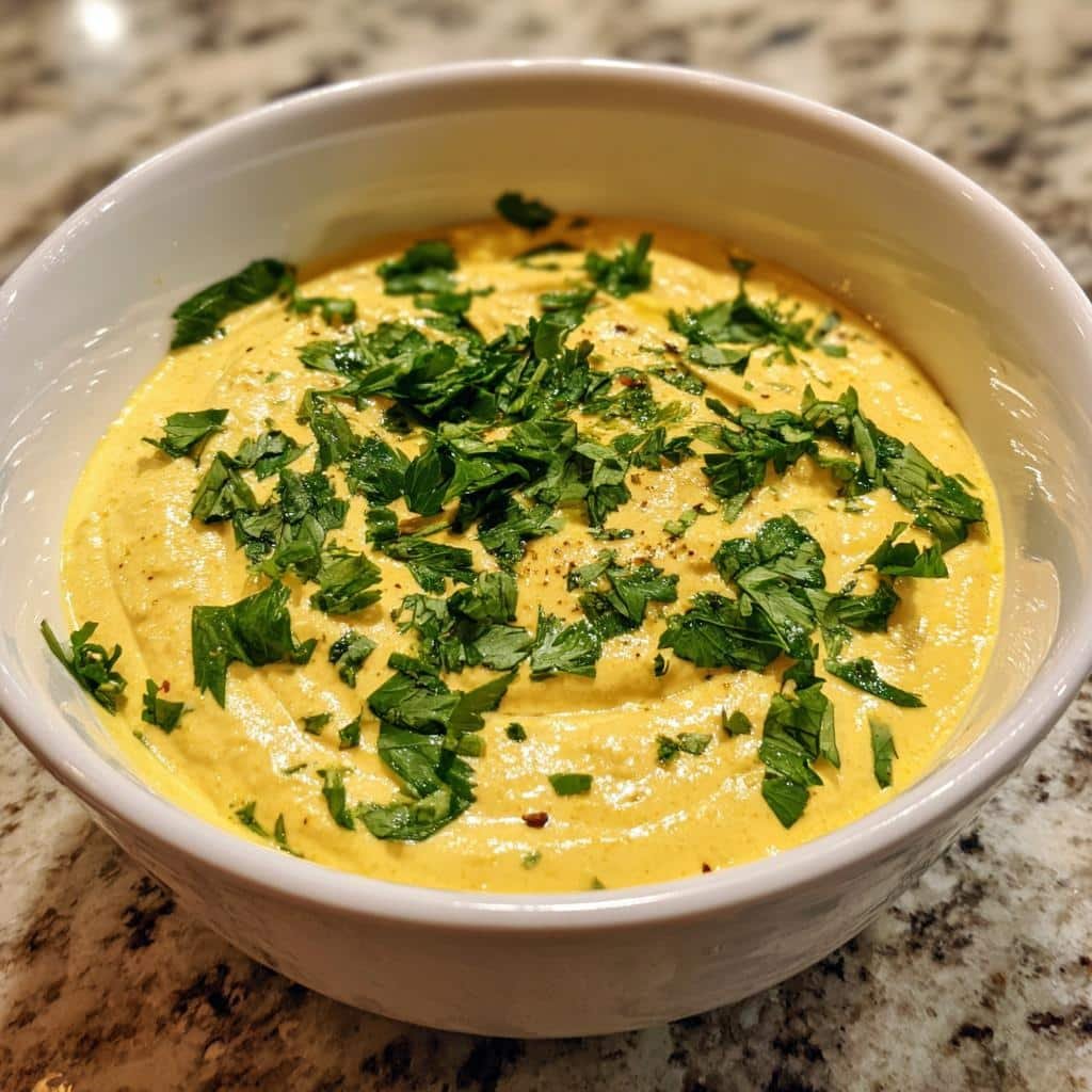 Healthy Coconut Curry Dip