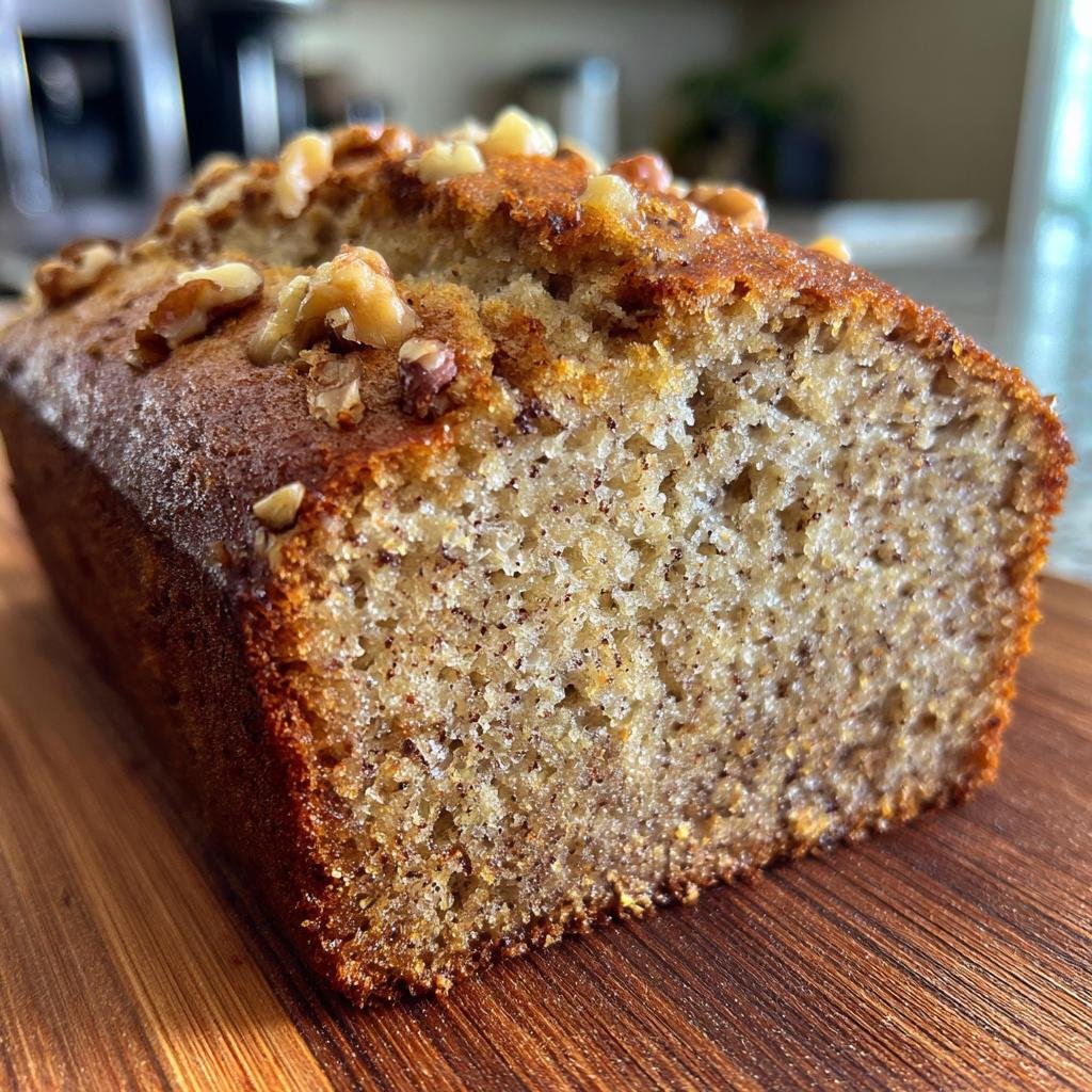 Healthy Crock Pot Banana Bread - detail 1