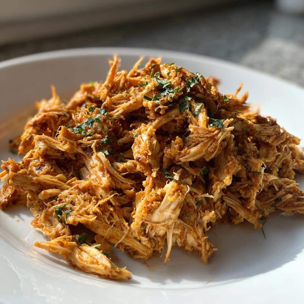 Healthy Crockpot Chicken Shawarma