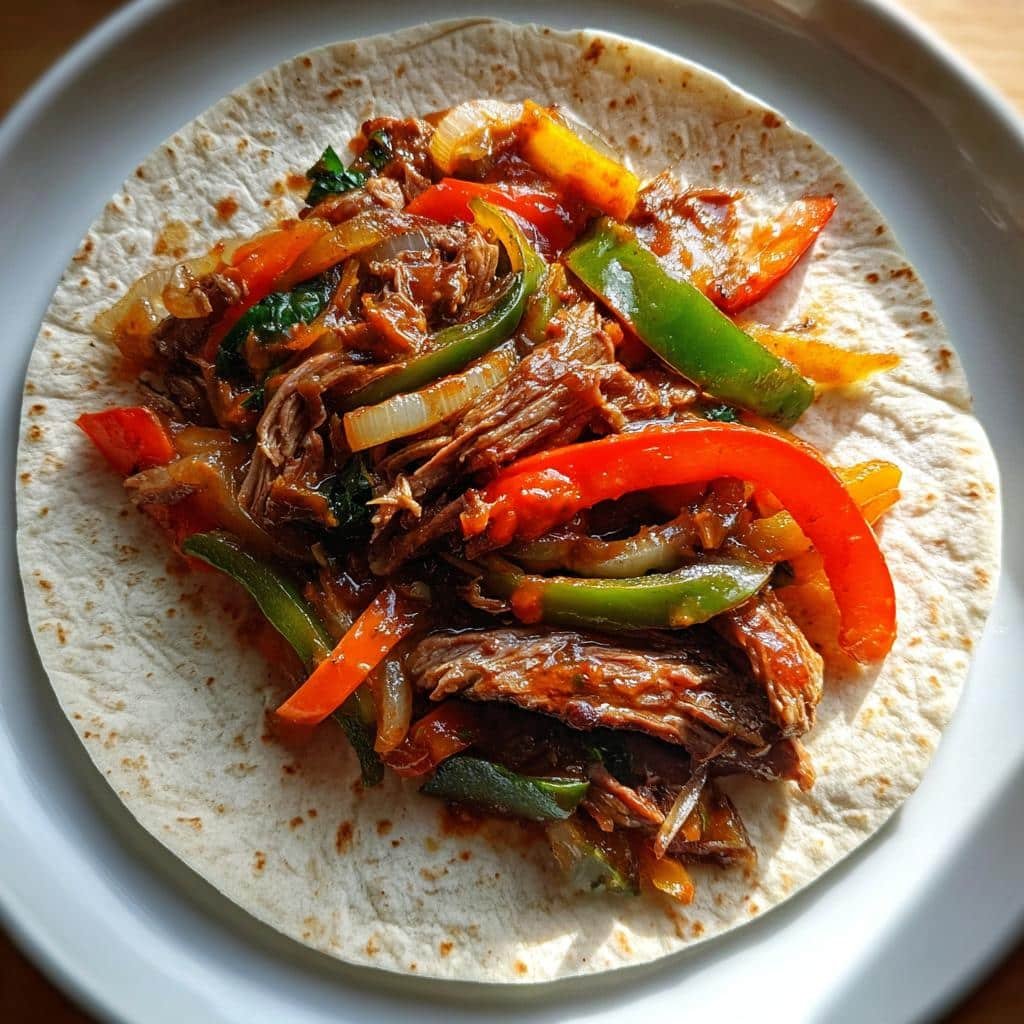 Healthy Easy Crock-Pot Steak Fajitas